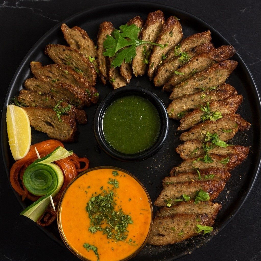 Lamb Seekh Kabob.