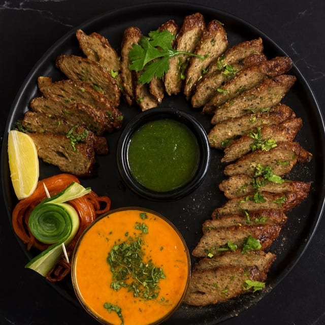 Lamb Seekh Kabob.